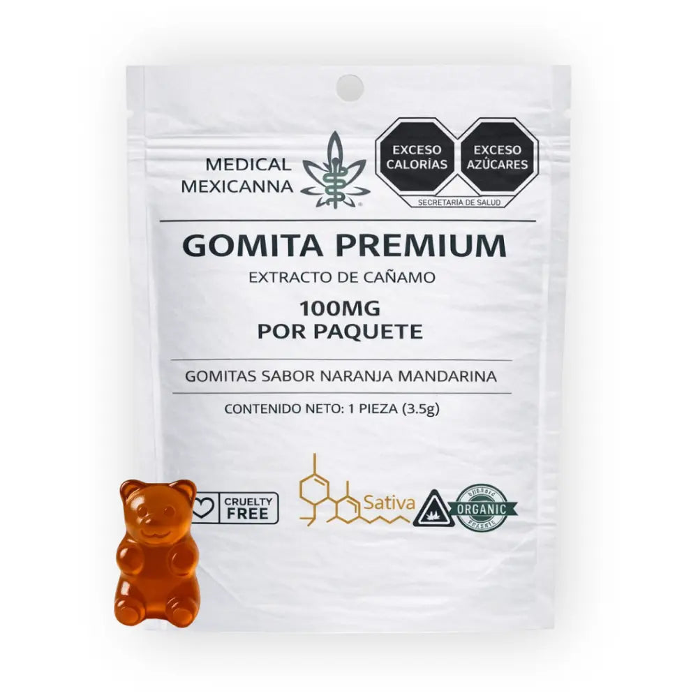 Gomita Medical Mexicanna con 100mg.