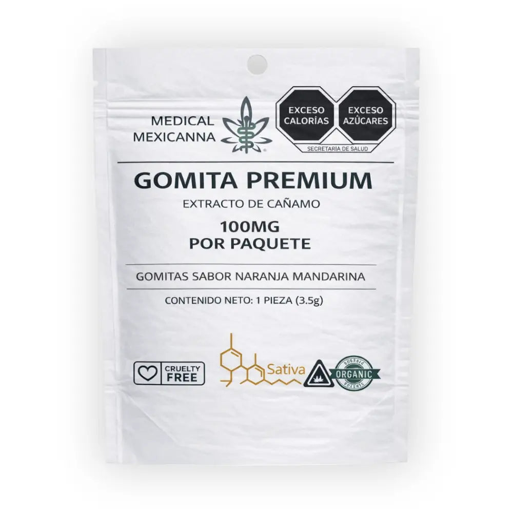 Gomita Medical Mexicanna con 100mg.