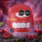 Gomitas GOODS sabor Cherry Gushers paquete de 20 piezas, con 50mg.