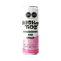 Bebida infusionada High Tide sabor fresa (strawberry) lata de 355ml.