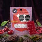 Gomita Stach Gods sabor Cherry Gushers paquete de 1 pieza, con 100mg.