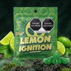 Gomitas masticables Stellar Chews sabor Lemon Ignition paquete de 10 piezas, con 50mg.